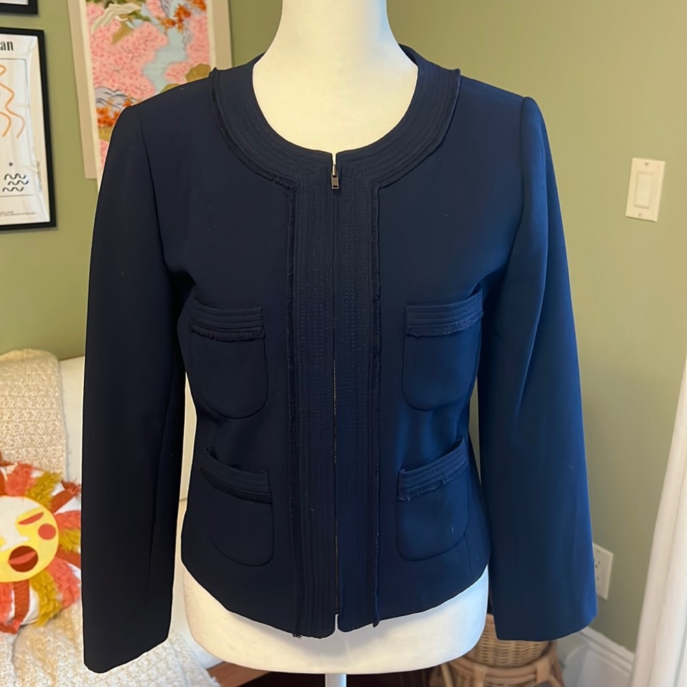 Jcrew Boxy Suit Jacket